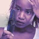 coiffure afro chute de cheveux