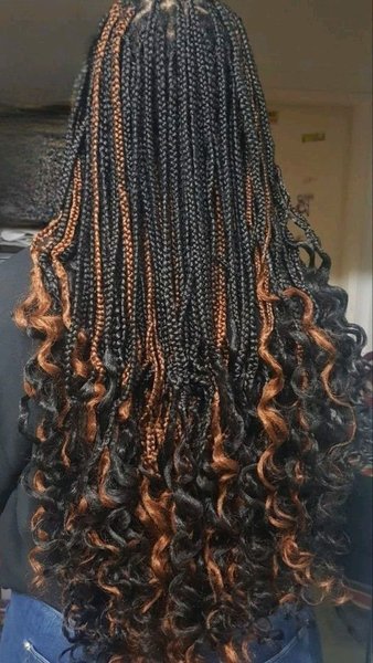 goddess braids