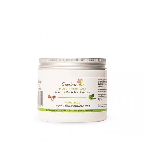 Masque Capillaire Karité et Aloe Vera 200ml Carolina B
