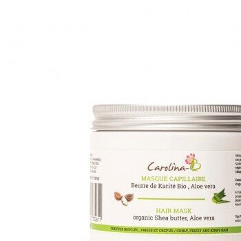 Masque Capillaire Karité et Aloe Vera 200ml Carolina B