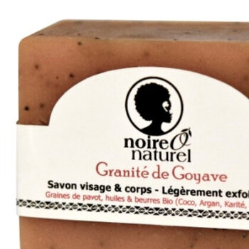 NoireôNaturel Savon "Granité de Goyave" 