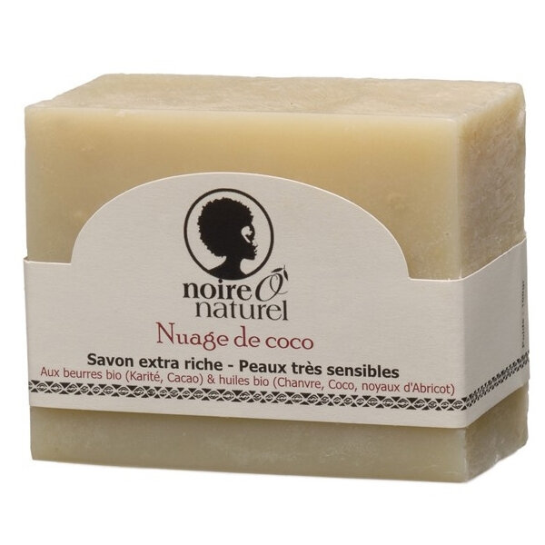 NoireôNaturel Savon "Nuage de Coco"