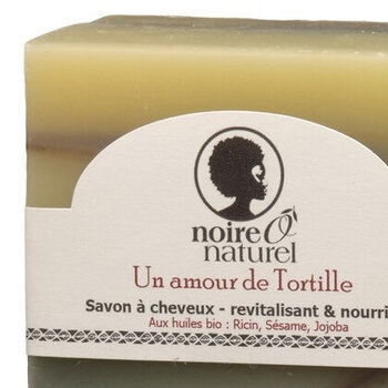 NoireôNaturel Savon "Un Amour de Tortilles"
