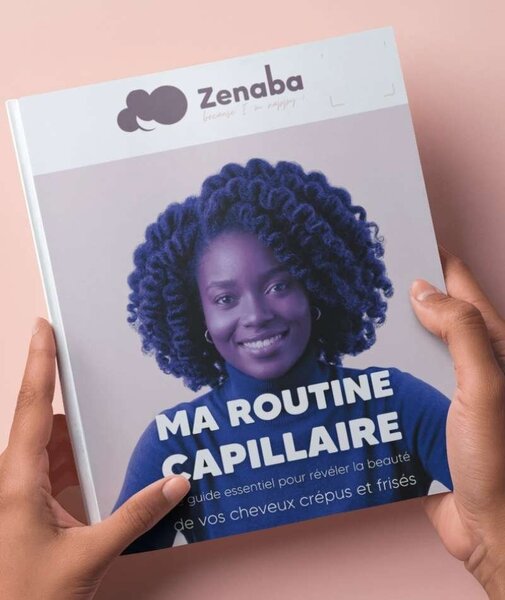 Guide Capillaire Cheveux crépus et frisés - Livre Zenaba