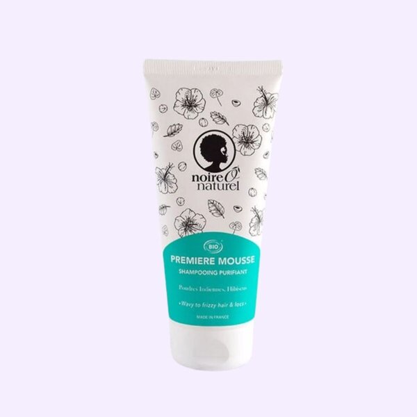 Shampooing PREMIÈRE MOUSSE purifiant poudres indiennes et hibiscus Noireônaturel